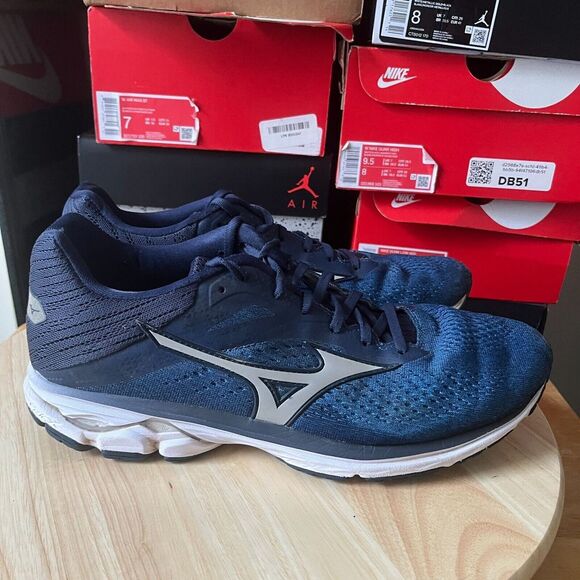 Mizuno Other - Mizuno Mens Wave Rider 23 411112 5073 Blue Running Shoes Sneakers Size 11